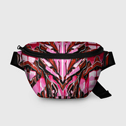 Поясная сумка Розовый кибер доспех, цвет: 3D-принт