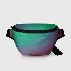 Поясная сумка Цветной градиент - нейросеть, цвет: 3D-принт