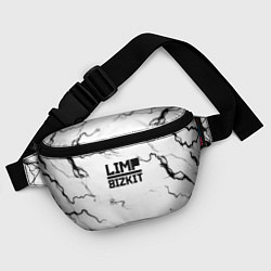 Поясная сумка Limp bizkit storm black, цвет: 3D-принт — фото 2