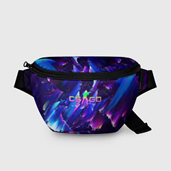 Поясная сумка Counter Strike go - neon, цвет: 3D-принт