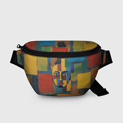 Поясная сумка В поисках лица, цвет: 3D-принт