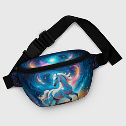 Поясная сумка Космический скакун, цвет: 3D-принт — фото 2