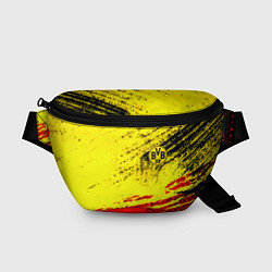 Поясная сумка Borussia color краски спорт, цвет: 3D-принт
