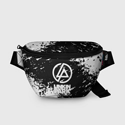 Поясная сумка Linkin park logo краски текстура