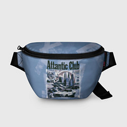 Поясная сумка Клуб Аттантика, цвет: 3D-принт