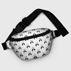 Поясная сумка Panda love - pattern, цвет: 3D-принт — фото 2
