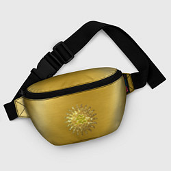 Поясная сумка Солнце моей жизни золото, цвет: 3D-принт — фото 2