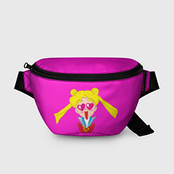 Поясная сумка Банни Цукино - Сейлор мун парная, цвет: 3D-принт