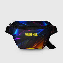 Поясная сумка Silent hill stripes neon