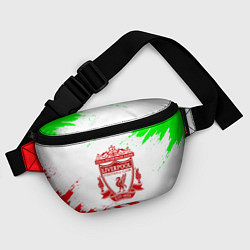 Поясная сумка Liverpool краски спорт, цвет: 3D-принт — фото 2