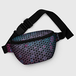 Поясная сумка Sport шестигранники, цвет: 3D-принт — фото 2
