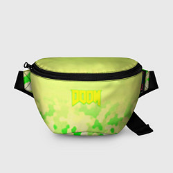 Поясная сумка Doom токсичное лого броня, цвет: 3D-принт