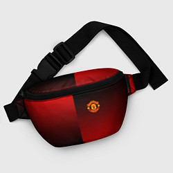 Поясная сумка Манчестер Юнайтед градиент спорт, цвет: 3D-принт — фото 2