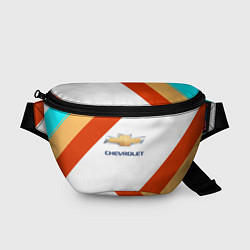 Поясная сумка Chevrolet line, цвет: 3D-принт