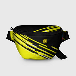 Поясная сумка Borussia текстура спорт, цвет: 3D-принт