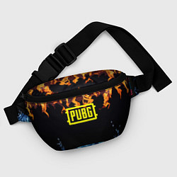 Поясная сумка PUBG online битва огня и льда, цвет: 3D-принт — фото 2