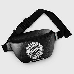 Поясная сумка Bayern sport на темном фоне, цвет: 3D-принт — фото 2