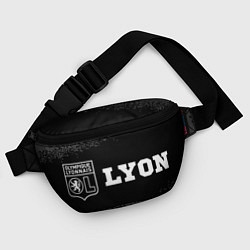 Поясная сумка Lyon sport на темном фоне по-горизонтали, цвет: 3D-принт — фото 2