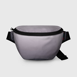 Поясная сумка Бледный серо-пурпурный градиент, цвет: 3D-принт