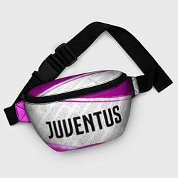 Поясная сумка Juventus pro football по-горизонтали, цвет: 3D-принт — фото 2