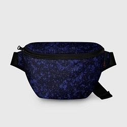 Поясная сумка Тёмно-синий космический абстракция, цвет: 3D-принт