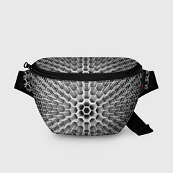 Поясная сумка Бесконечный гексагональный каркас, цвет: 3D-принт