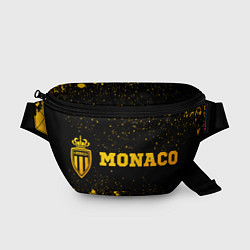 Поясная сумка Monaco - gold gradient по-горизонтали, цвет: 3D-принт