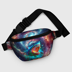Поясная сумка Пасть космической акулы - нейросеть, цвет: 3D-принт — фото 2