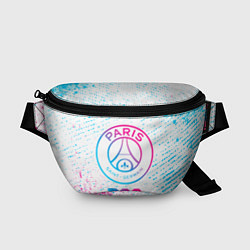 Поясная сумка PSG neon gradient style, цвет: 3D-принт