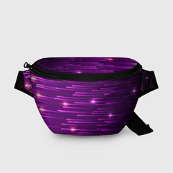 Поясная сумка Светящиеся неоновые лучи, цвет: 3D-принт