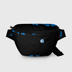 Поясная сумка Schalke 04 fc camo, цвет: 3D-принт