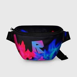 Поясная сумка Roblox neon flame, цвет: 3D-принт