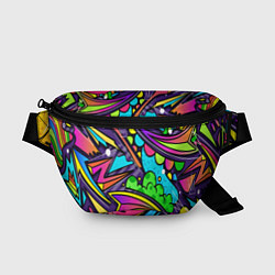 Поясная сумка Яркое граффити