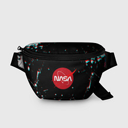 Поясная сумка NASA glitch splash, цвет: 3D-принт