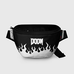 Поясная сумка Doom fire white