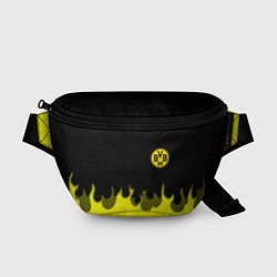 Поясная сумка Borussia fire fc, цвет: 3D-принт