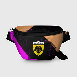Поясная сумка AEK fc geometry splash, цвет: 3D-принт