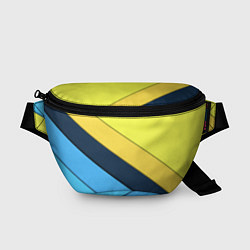Поясная сумка Геометрия полосы спорт