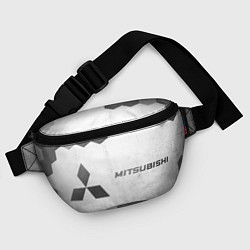 Поясная сумка Mitsubishi - white gradient по-горизонтали, цвет: 3D-принт — фото 2