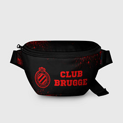Поясная сумка Club Brugge - red gradient по-горизонтали, цвет: 3D-принт