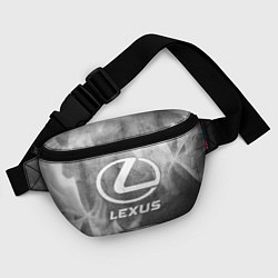 Поясная сумка Lexus - grey gradient, цвет: 3D-принт — фото 2