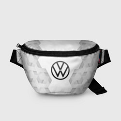 Поясная сумка Volkswagen white poly, цвет: 3D-принт