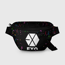 Поясная сумка Exo конфети, цвет: 3D-принт