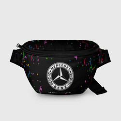 Поясная сумка Mercedes конфети, цвет: 3D-принт