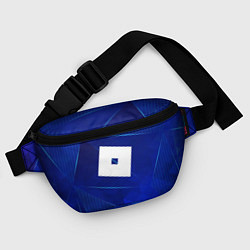 Поясная сумка Roblox blue poly, цвет: 3D-принт — фото 2
