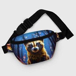 Поясная сумка Росомаха в искрах, цвет: 3D-принт — фото 2