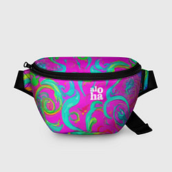 Поясная сумка Abstract floral pattern - aloha