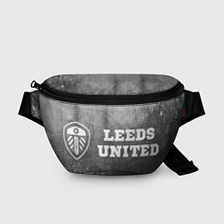 Поясная сумка Leeds United - grey gradient по-горизонтали, цвет: 3D-принт