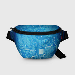 Поясная сумка Системная плата, цвет: 3D-принт