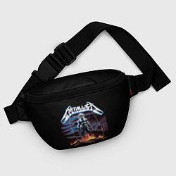 Поясная сумка Metallica - neon fantasy, цвет: 3D-принт — фото 2